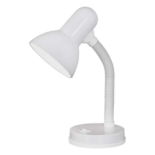 Lampka stołowa Eglo Basic 9229 lampa oprawa biurkowa 1x40W E27 biała 