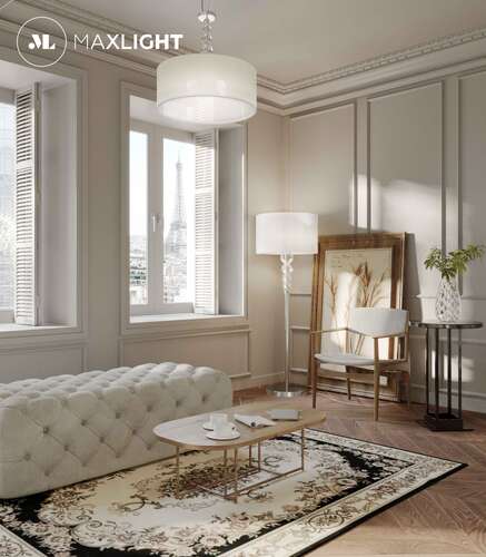 MAXlight Elegance P0060 Lampa oprawa wisząca zwis 3x40W E27 biała - wysyłka w 24h