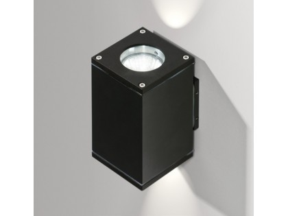 Azzardo Livio 2 AZ0776 GM1101-2 Kinkiet lampa ścienna oprawa zewnętrzna 2x50W GU10 IP54 czarny - Negocjuj cenę - wysyłka w 24h