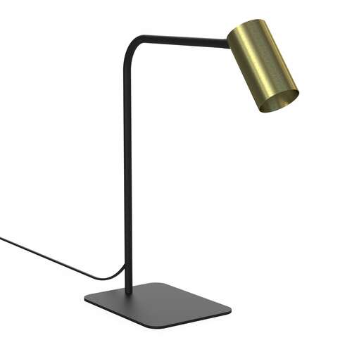 Nowodvorski Mono 7710 lampa stołowa lampka 1x10W GU10 mosiądz/czarna