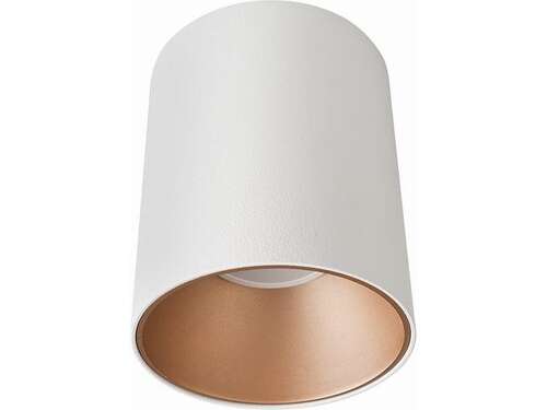 Nowodvorski Eye Tone 8926 plafon lampa sufitowa natynkowa okrągła tuba oprawa spot 1x10W GU10 LED biały/złoty