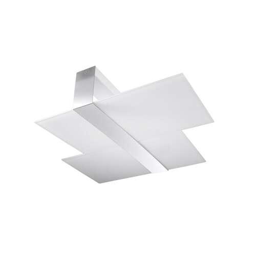 Sollux Massimo SL.0188 Plafon lampa sufitowa 2x60W E27 biały