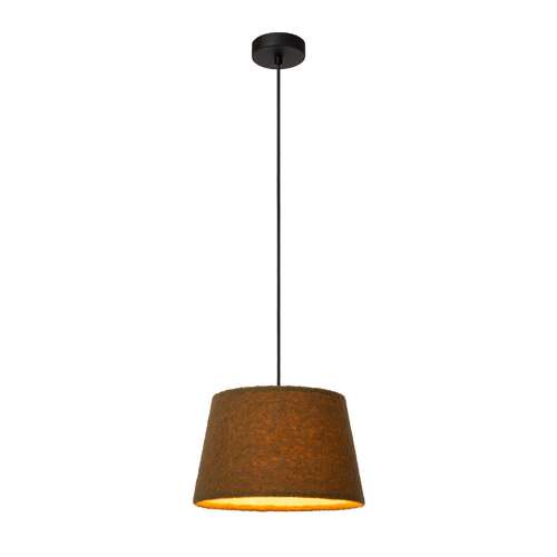 Lucide Woolly 10416/01/33 lampa wisząca zwis 1x60W E27 zielona/czarna