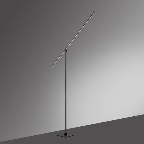 Zuma Line Pure-grafo 407-18 lampa stojąca podłogowa 1x16W LED 3000K czarna