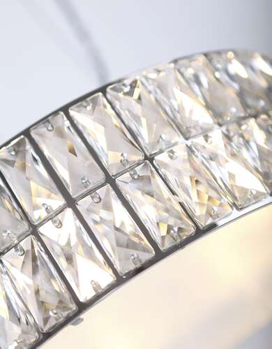 MAXlight Diamante P0238 Lampa wisząca zwis 6x42W G9 chrom / kryształ - wysyłka w 24h