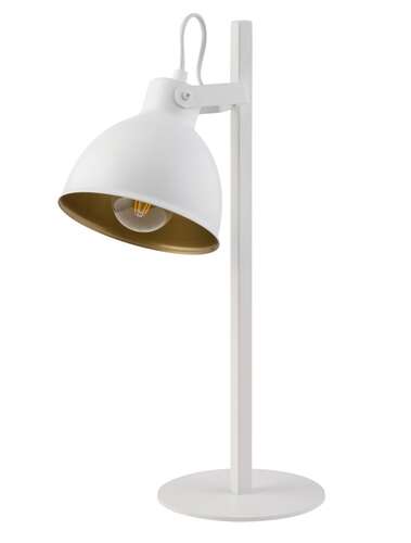 Sigma Mars 50265 lampa stołowa lampka 1x60W E27 biała