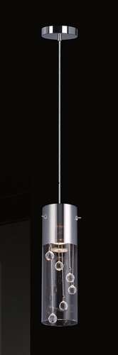 Italux Cordell MDM1835-1 lampa wisząca zwis 1x35W GU10 chrom
