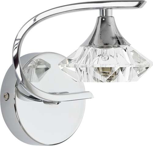 Nowodvorski Tesalli 4650 kinkiet lampa ścienna 1x40W G9 chrom/kryształ - wysyłka w 24h