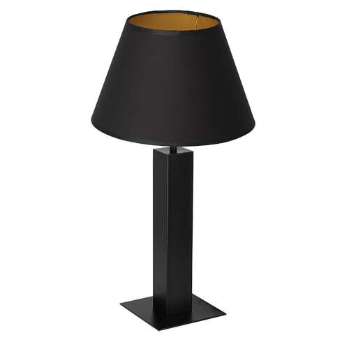 Luminex Table lamps 3612 Lampa stołowa lampka 1X60W E27 czarny/złoty