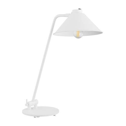 Argon Gabian 4996 lampa stołowa lampka 1x15W E27 biała