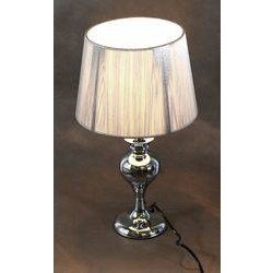 Candellux Gillenia 41-11954 lampa stołowa lampka 1x60W E27 srebrny