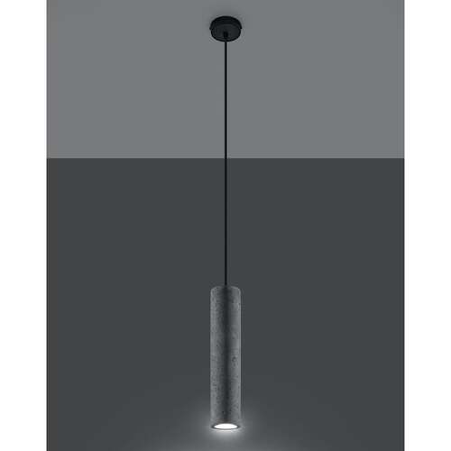 Sollux Luvo SL.0653 lampa wisząca zwis 1x40W GU10 czarna - wysyłka w 24h