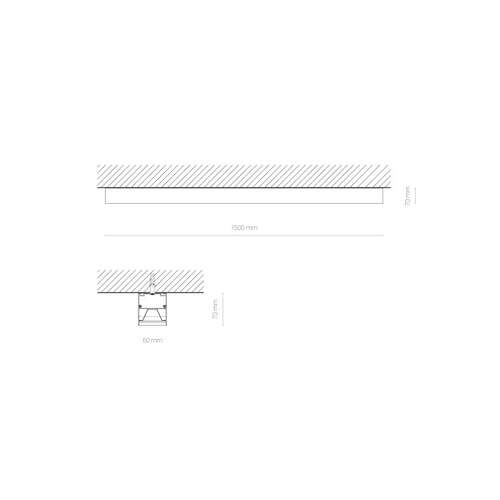 Nowodvorski CL Office Pro LED 10216 plafon oprawa sufitowa 1x40W LED 4000K biały