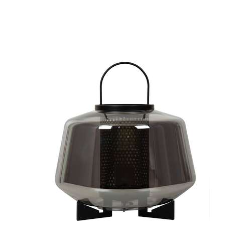 Lucide Siska 45504/01/65 lampa stołowa lampka 1x40W E27 dymiona