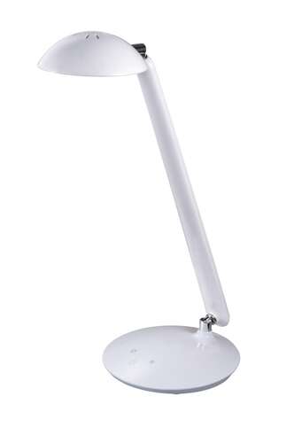 Lampka biurkowa Krislamp 1x8W led biała LA-R508