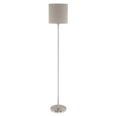 Lampa podłogowa Eglo Pasteri 95167 z abażurem 1x60W E27