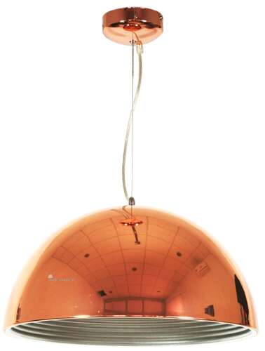 Lampa wisząca Candellux Amalfi 1x60W E27 miedziany 31-26392