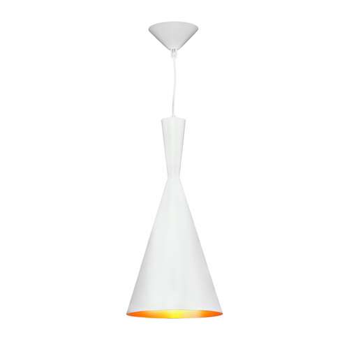 Lampa wisząca zwis żyrandol Polux Il Mio Modern 1x60W E27 biały 306777