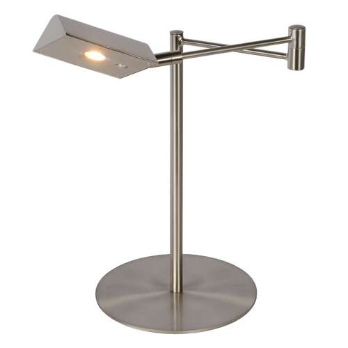 Lucide Nuvola 19665/09/12 lampa stołowa lampka 1x9W LED srebrna 
