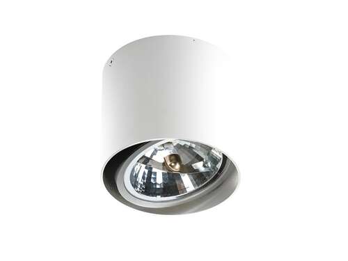 Azzardo Alix AZ1356 GM4110 WH Plafon lampa sufitowa 1x50W G5.3 biały - Negocjuj cenę