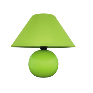 Lampa stołowa lampka Rabalux Ariel 1x40W E14 zielona 4907