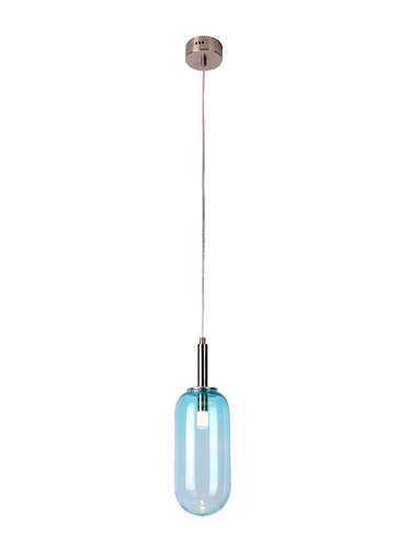 Candellux Ledea Fiuggi 50133213 lampa wisząca zwis 1x6W LED niebieska