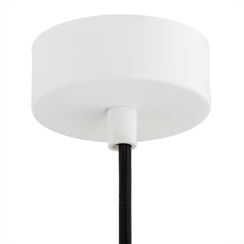 Argon Orte 4914 lampa wisząca zwis 1x15W E27 biała/mosiądz