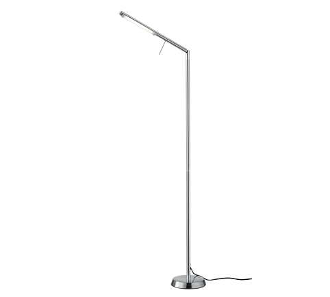 Trio Filigran 420490107 lampa stojąca podłogowa 1x6W LED 3000K niklowa/biała