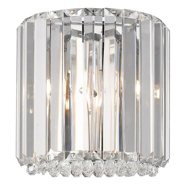 Kinkiet Zuma Line Prince W0360-01A-B5AC lampa ścienna 1x42W G9 kryształ / przezroczysty