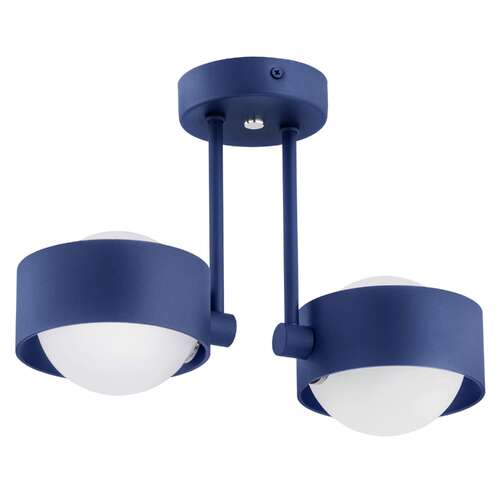 Argon Massimo Plus 7090 lampa wisząca zwis 2x6W G9 niebieska/biała