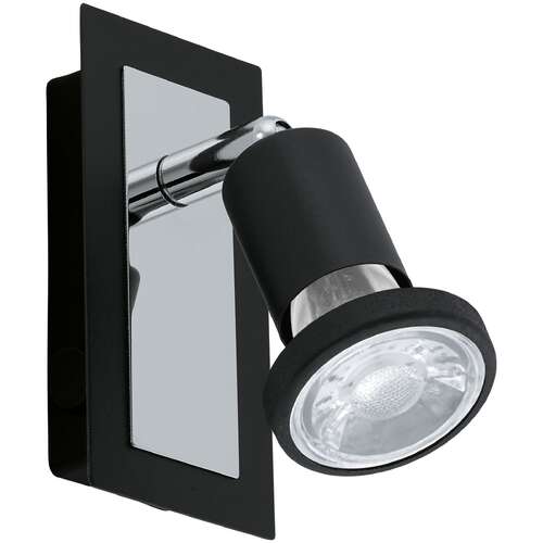 Kinkiet Eglo Sarria 94963 lampa ścienna 1x5W LED czarny chrom