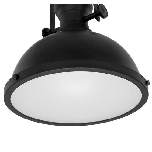Italux Maeva MDM-2569/1 lampa wisząca zwis 1x60W E27 czarna