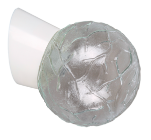 Kinkiet lampa ścienna Rabalux Grace 1x60W E27 biały / przezroczysty 2432