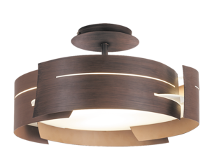 Plafon lampa sufitowa Rabalux Berbera 3x60W E27 wenge 2216