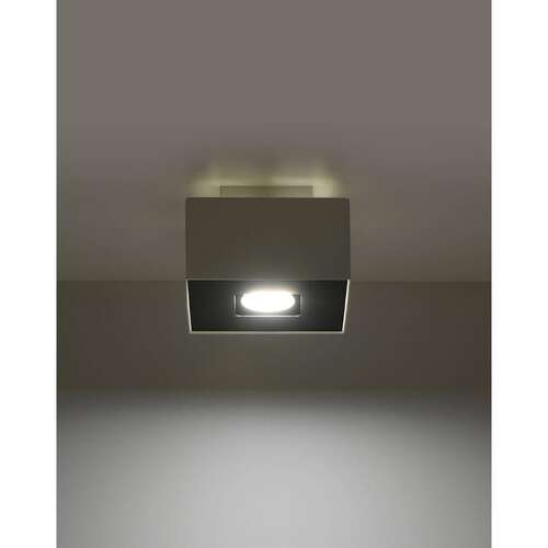 Sollux Mono 1 SL.0066 Plafon lampa sufitowa 1x40W GU10 biały