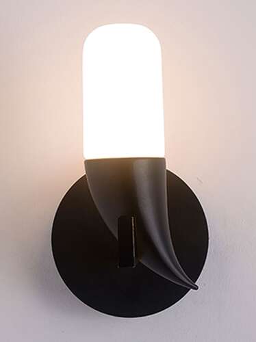 Candellux Ledea Sakai 50433079 kinkiet lampa ścienna 1x5,4W LED czarny