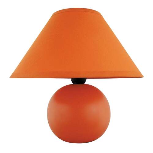 Lampa stołowa lampka Rabalux Ariel 1x40W E14 pomarańczowa 4904 - wysyłka w 24h