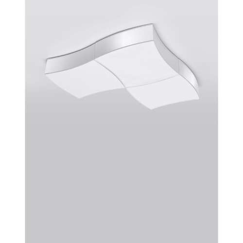 Sollux Square SL.1055 plafon lampa sufitowa 3X60W E27 biały 