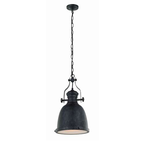 Italux Beltramo MDM-2651/1 BK+SL lampa wisząca zwis 1x60W E27 czarna