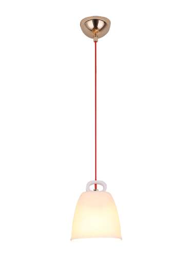 Candellux Ledea Sewilla 50101143 lampa wisząca zwis 1x40W E27 biała