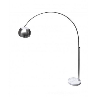 Azzardo Tosca AZ0022 lampa stojąca podłogowa 1x60W E27 srebrna/biała - Negocjuj cenę