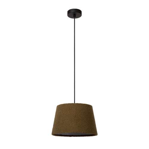 Lucide Woolly 10416/01/33 lampa wisząca zwis 1x60W E27 zielona/czarna