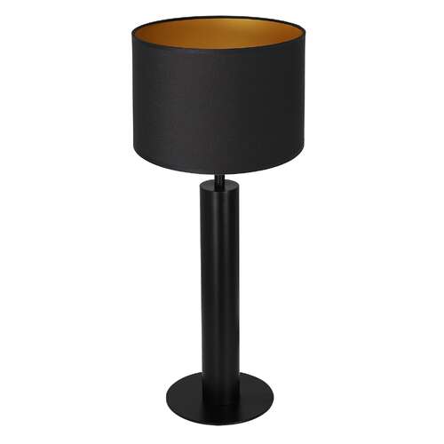 Luminex Table lamps 3664 Lampa stołowa lampka 1x60W E27 czarny/złoty
