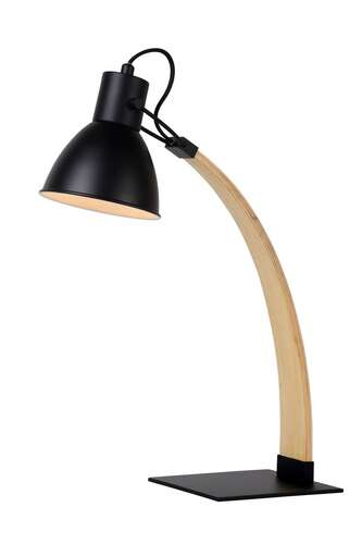 Lucide Curf 03613/01/30 lampa stołowa lampka 1x60W E27 czarna