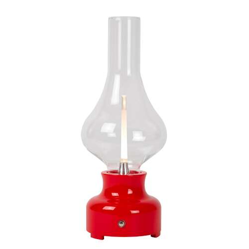 Lucide Petrol 74516/02/32 lampa stołowa lampka 1x2W LED 3000 czerwona