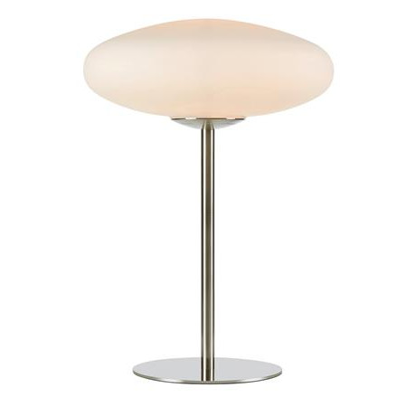 Markslojd Locus 108439 lampa stołowa lampka 1x18W G9 biała/srebrna