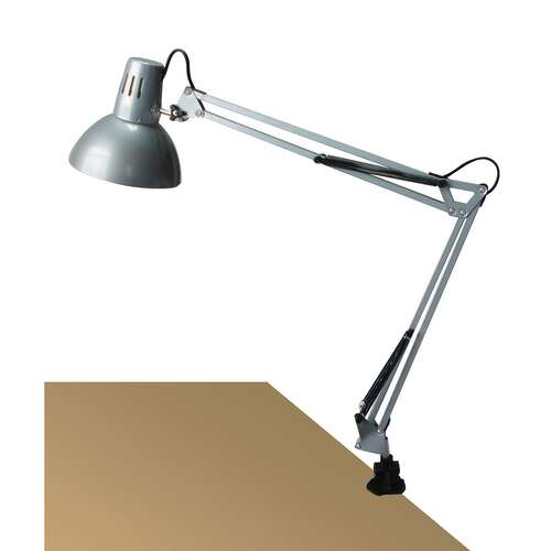 Rabalux Arno 4216 lampa stołowa lampka 1x60W E27 srebrna