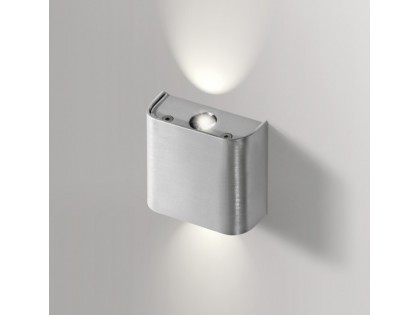 Azzardo Ginno 1 AZ0764 GM1100 Kinkiet lampa ścienna 2x1W LED aluminium
