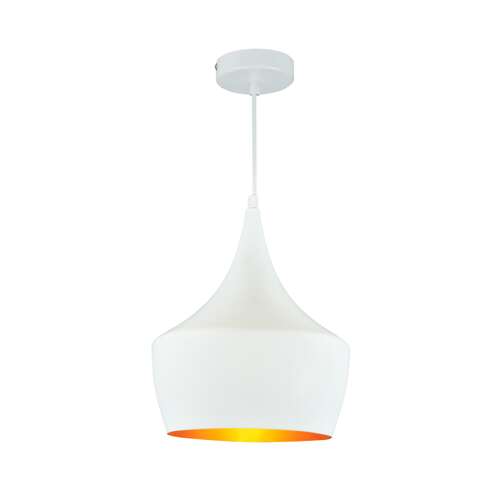 Lampa wisząca zwis żyrandol Polux Il Mio Modern 1x60W E27 biały 306760