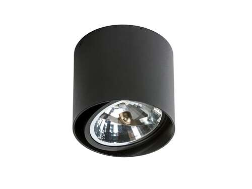 Azzardo Alix AZ1357 GM4110 BK Plafon lampa sufitowa 1x50W G5.3 czarny - Negocjuj cenę